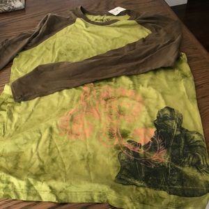 Long sleeve baseball team